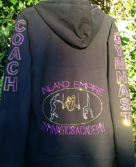 Unisex Full-Zip Hooded Sweatshirt-grace