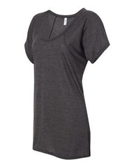 Women's Flowy Raglan Tee-S