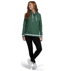 LADIES IVY LEAGUE FUNNEL NECK PULLOVER