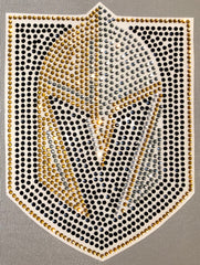 Golden Knights Rhinestone Car Decal
