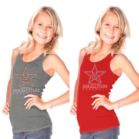 Girls/Juniors Beater Rib Tank-smas
