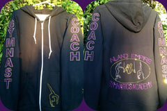 Unisex Poly/Cotton Hooded Pullover Sweatshirt-iega