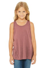 Youth Flowy Racerback Tank-RTAS