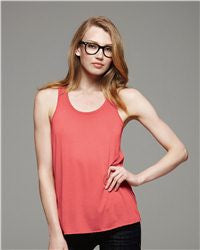 Ladie's Flowy Racerback Tank-TCLL