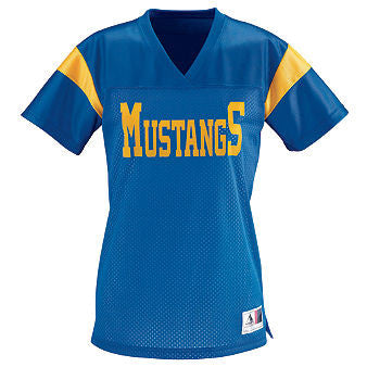 LADIES JUNIOR FIT PEP RALLY REPLICA JERSEY TEE