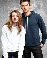Unisex Poly/Cotton Hooded Pullover Sweatshirt-iega