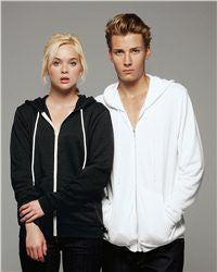 Unisex Full-Zip Hooded Sweatshirt-water