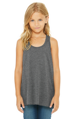 Youth Flowy Racerback Tank-RTAS