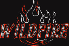 Ladie's Flowy Racerback Tank-wildfire