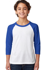 Youth CVC 3/4-Sleeve Raglan-mp
