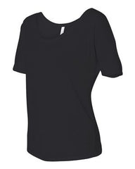 Women's Flowy Slouchy Tee-bk