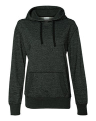 Women's Glitter French Terry Hooded Pullover-k