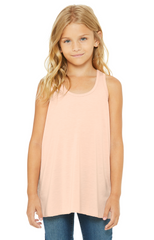 Youth Flowy Racerback Tank-RTAS