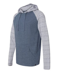 Yarn-Dyed Raglan Hooded Pullover