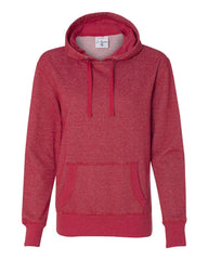 Women's Glitter French Terry Hooded Pullover-f