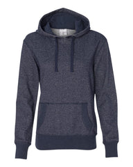 Women's Glitter French Terry Hooded Pullover-f