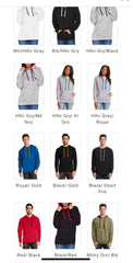Next Level Adult French Terry Pullover hoodie-Knights