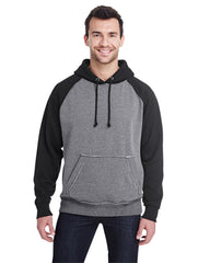 Adult Vintage Heather Pullover Hooded Sweatshirt-cc