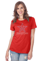 Women Slub Jersey Crew Neck Short Sleeve-SMAS