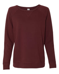 Women's Vintage French Terry Scrimmage Pullover Sweatshirt-k