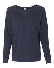 Women's Vintage French Terry Scrimmage Pullover Sweatshirt-peg