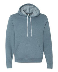 Unisex Poly/Cotton Hooded Pullover Sweatshirt-BBF