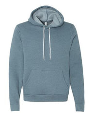 Unisex Poly/Cotton Hooded Pullover Sweatshirt-h