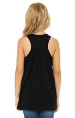 Youth Flowy Racerback Tank-smas
