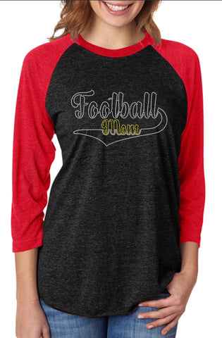 Unisex Triblend 3/4-Sleeve Raglan-EJ