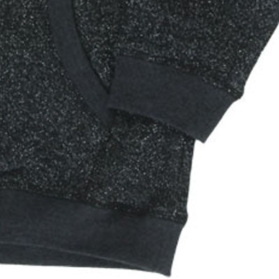 Ladie's Glitter French Terry Hooded Pullover-cvpta