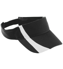 Athletic Mesh & Dazzle Stripe Visor-Splitz