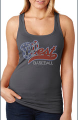 Jersey Racerback Tank-bw