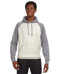 Adult Vintage Heather Pullover Hooded Sweatshirt-cc
