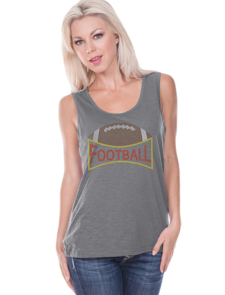 Women Slub Jersey Scoop Neck Tank-EJ