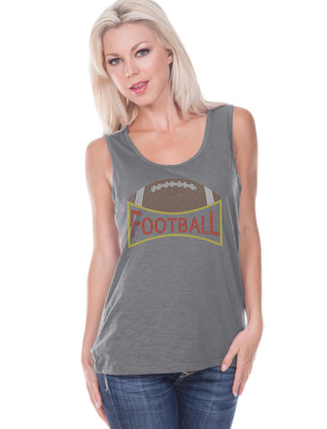 Women Slub Jersey Scoop Neck Tank-EJ