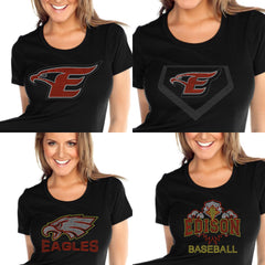 Junior Slub Jersey Long Sleeve Pullover Hoodie-EHS