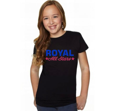 Girls The Princess Tee-royal
