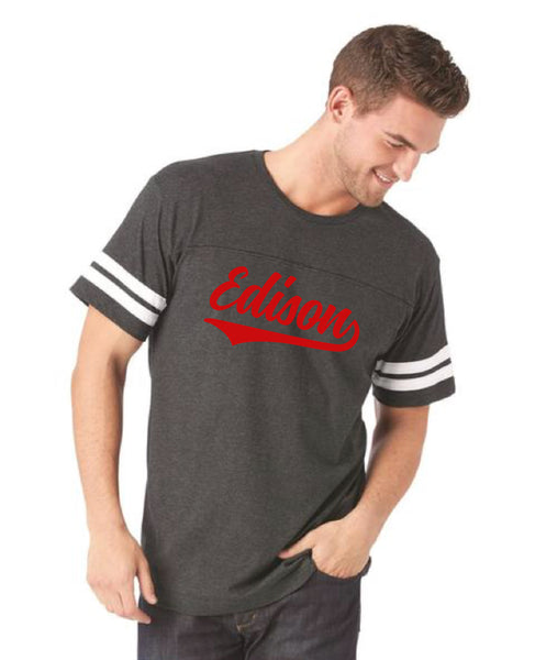 Adult Football Fine Jersey Tee-EJ