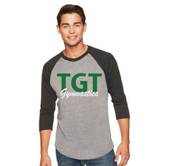 Unisex Triblend 3/4-Sleeve Raglan-TGT