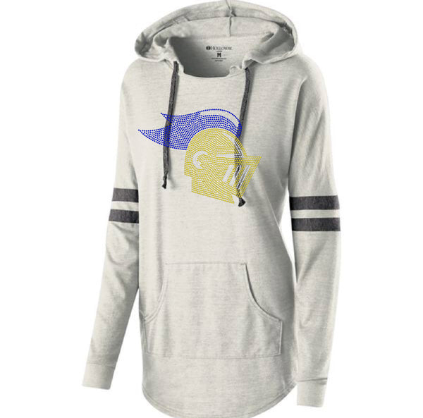 LADIES HOODED LOW KEY PULLOVER-k