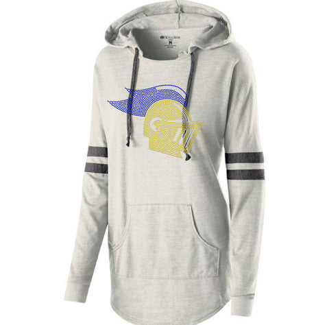 LADIES HOODED LOW KEY PULLOVER-k