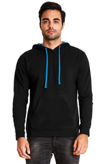 Next Level Adult French Terry Pullover hoodie-Baseball