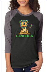 Unisex Triblend 3/4-Sleeve Raglan