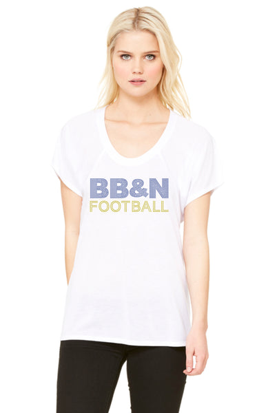 Women's Flowy Raglan Tee-k