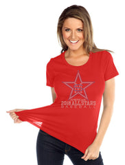Womens & Juniors Jersey Crew Neck short sleeve - smas