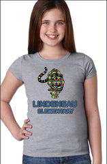 Girls The Princess Tee-LE