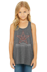 Youth Flowy Racerback Tank-smas