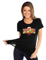 Womens & Juniors Jersey Crew Neck Short sleeve-EA