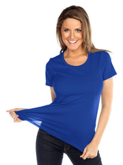 Womens & Juniors Jersey Crew Neck Short sleeve-r