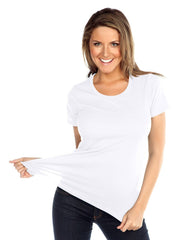 Womens & Juniors Jersey Crew Neck Short sleeve-ehs